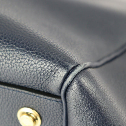 Louis Vuitton Blue Leather Milla