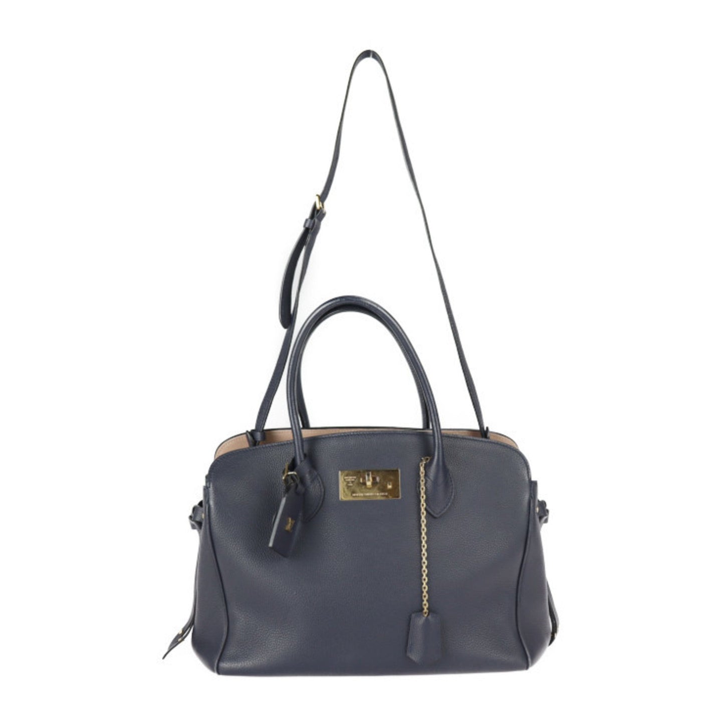 Louis Vuitton Blue Leather Milla