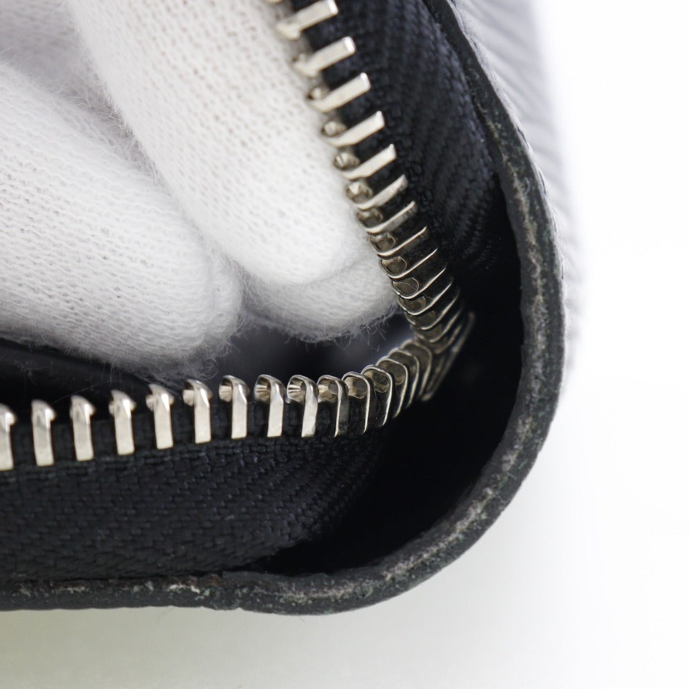 Louis Vuitton Black Leather Zippy Organizer