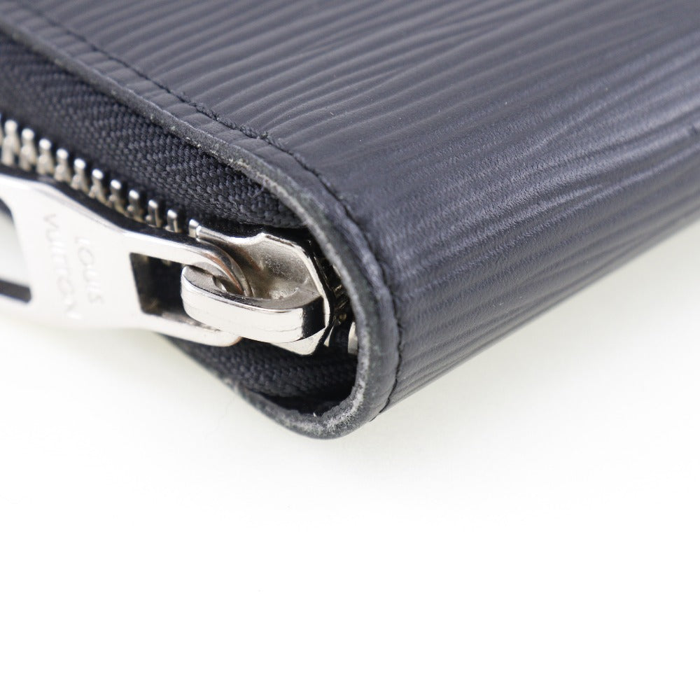 Louis Vuitton Black Leather Zippy Organizer