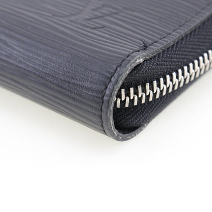 Louis Vuitton Black Leather Zippy Organizer