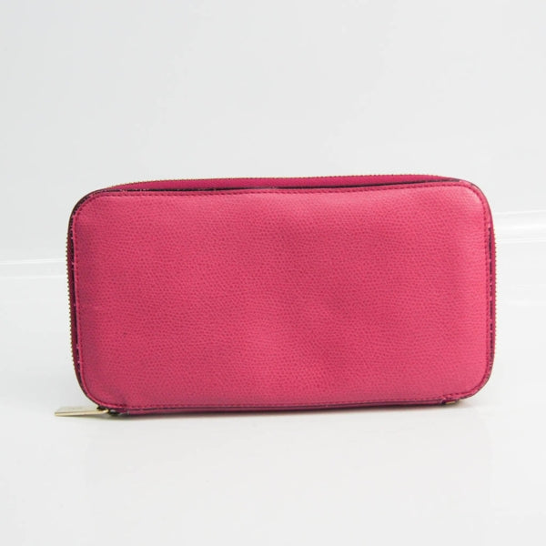 Fendi Gray Leather Selleria