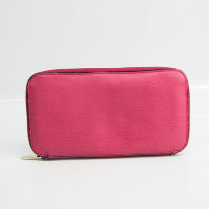 Fendi Gray Leather Selleria