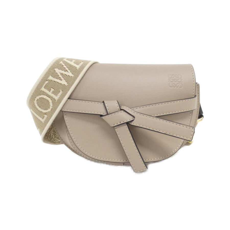 Loewe Gate Small Leather Knotted Shoulder Bag