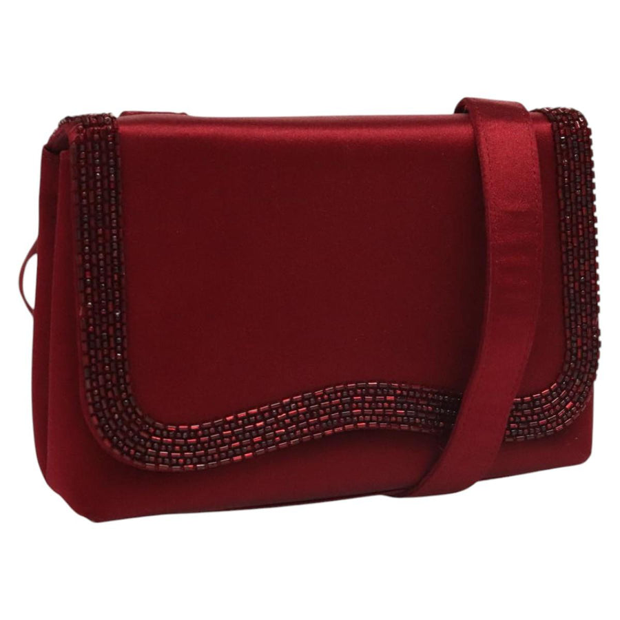 Chanel Beaded Satin Evening Bag