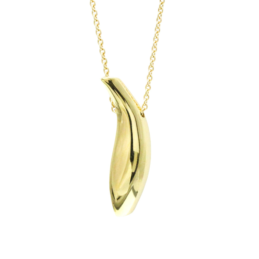 Tiffany & Co. Abstract Pendant 18k Gold Necklace
