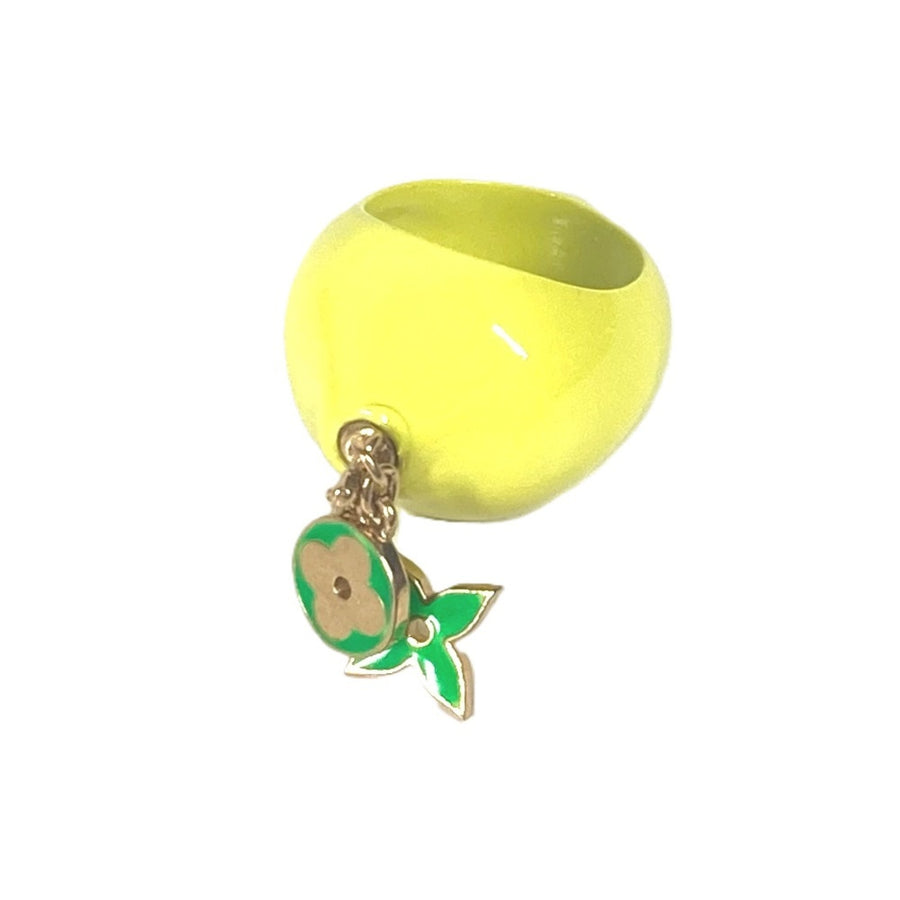 Louis Vuitton Statement Enamel Ring Charm