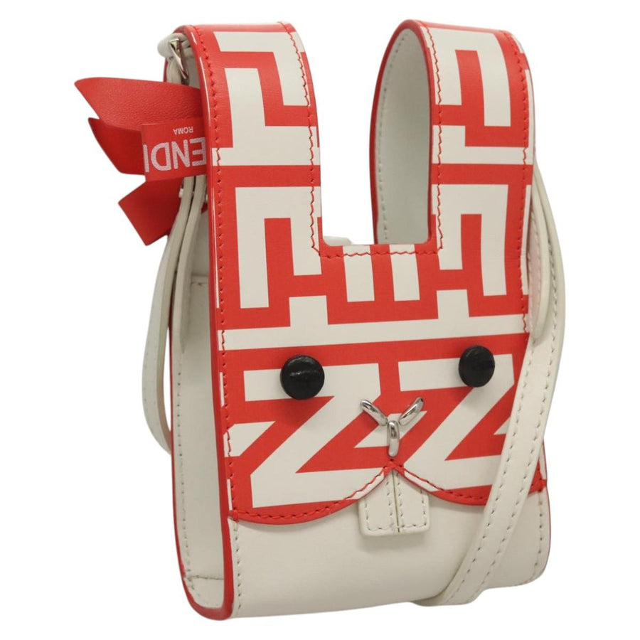 Fendi Rabbit Bag FF Motif Leather