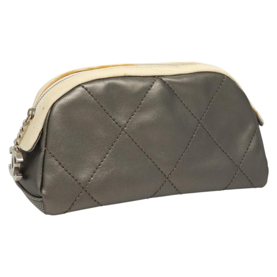 Chanel Quilted Leather Clutch Bag