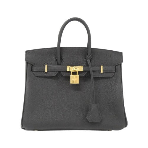 Hermes Birkin 25 Togo Leather Handbag