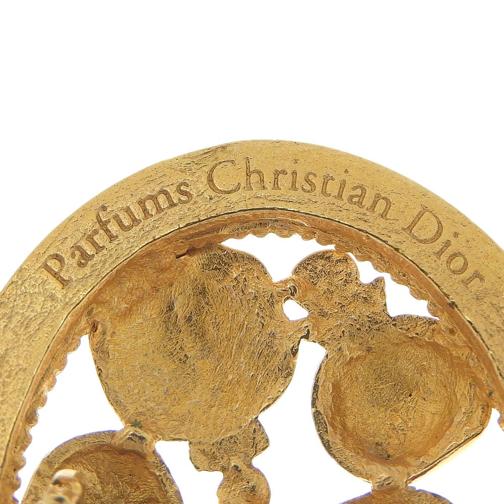 Dior Gold Gold Plated Brooch