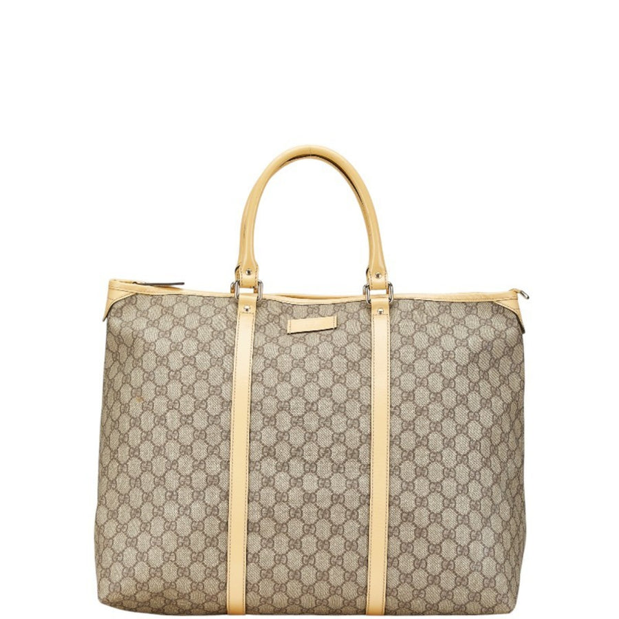 Gucci GG Supreme Leather Tote Bag
