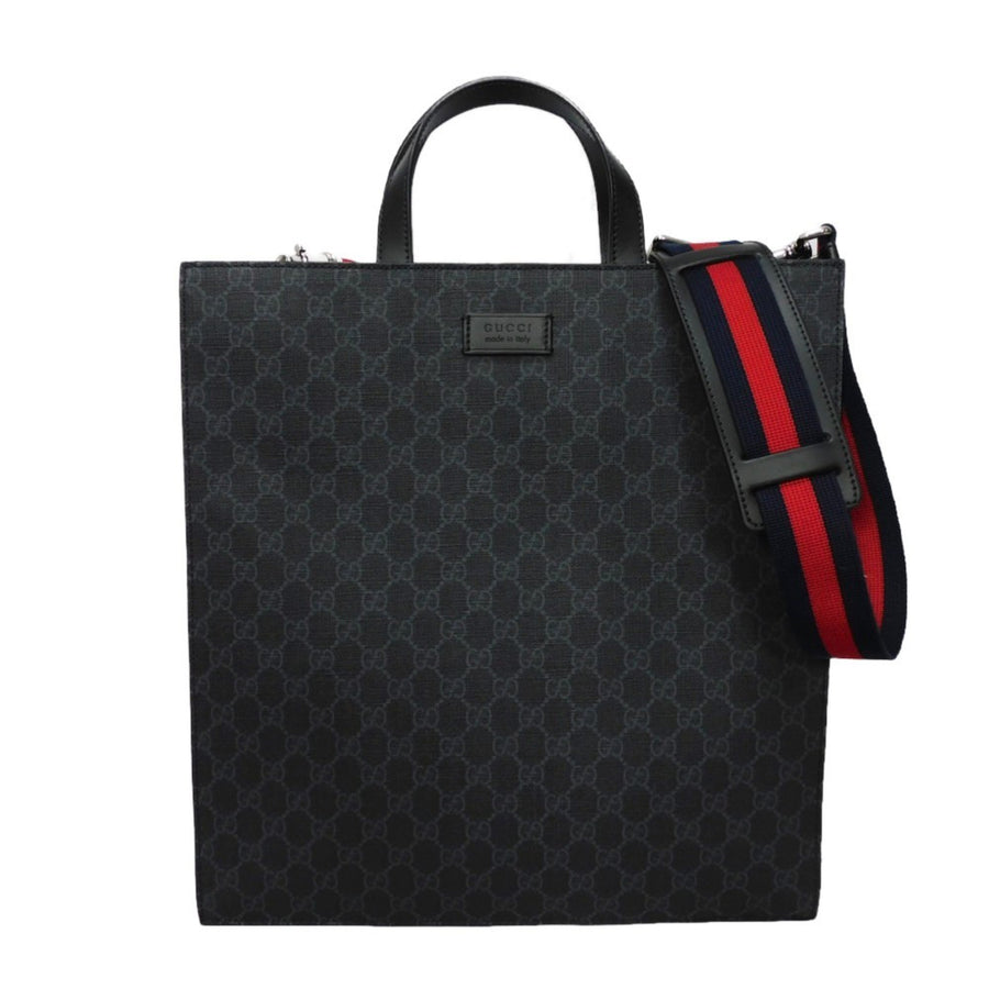 Gucci GG Supreme Canvas Shoulder Bag with Dust Bag and Strap
