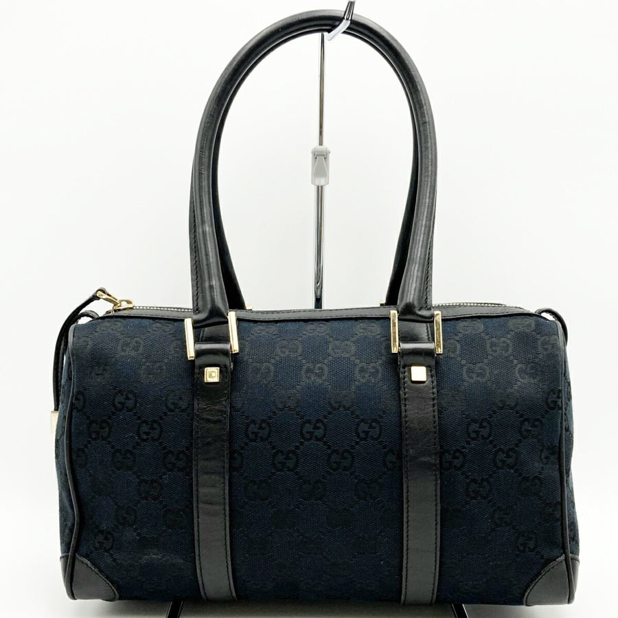 Gucci Classic Boston Canvas Bag