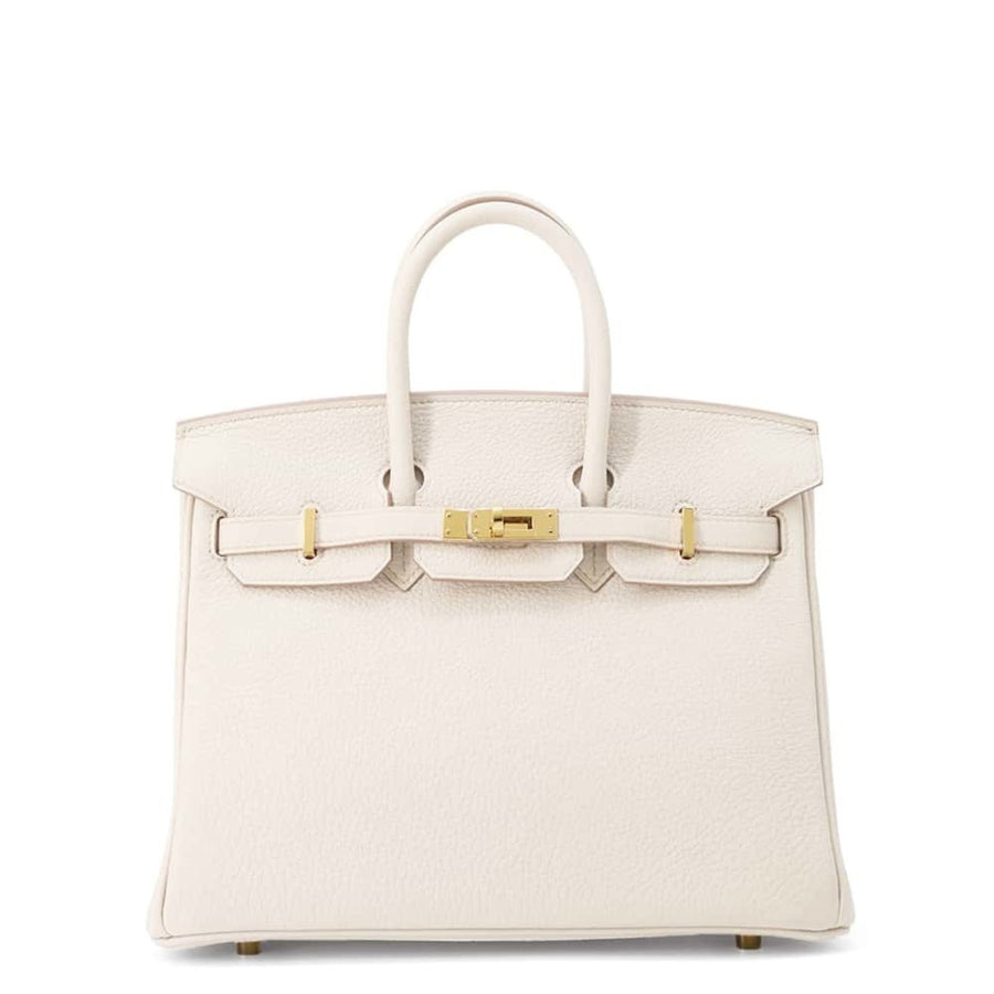 Hermes Leather Birkin Bag with Box and Accessories
