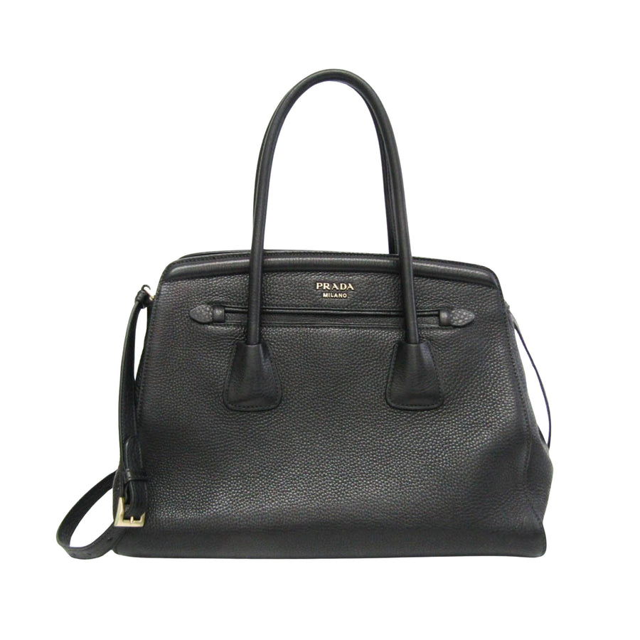 Prada Saffiano Leather Tote with Dust Bag and Shoulder Strap