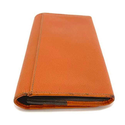 Loewe Orange Leather Wallet