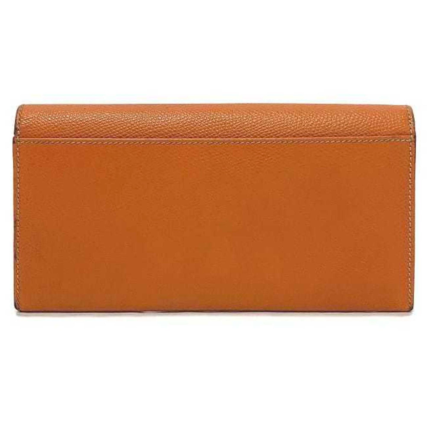 Loewe Orange Leather Wallet