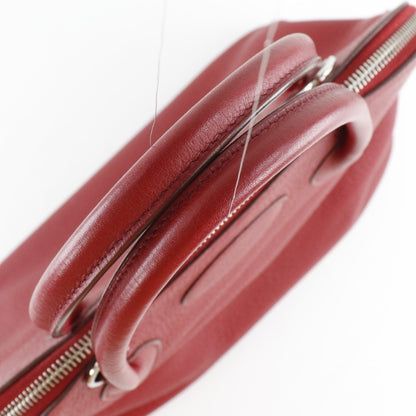 Hermès Red Leather Bolide