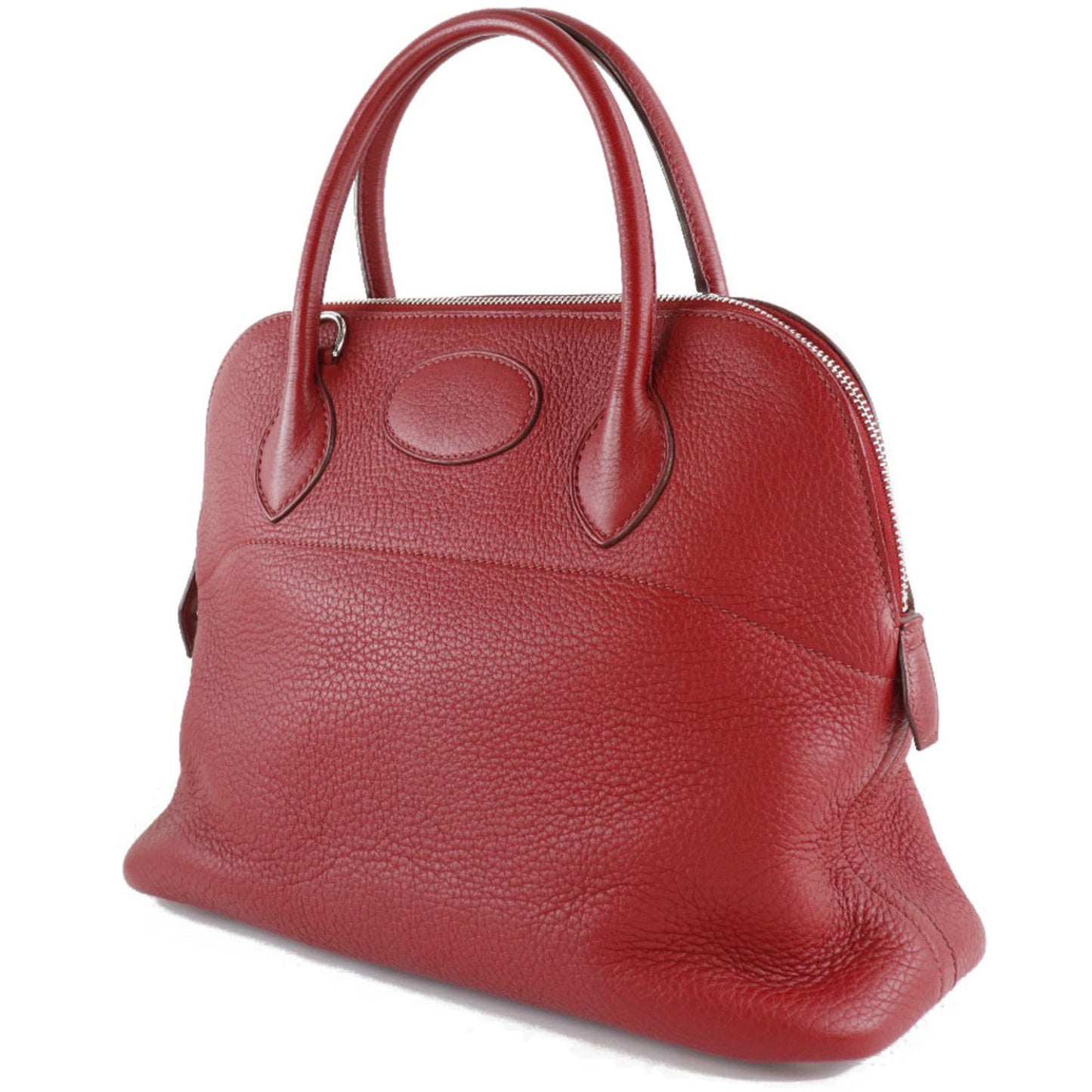 Hermès Red Leather Bolide
