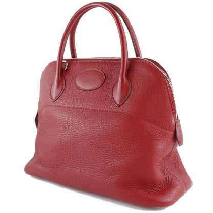 Hermès Red Leather Bolide