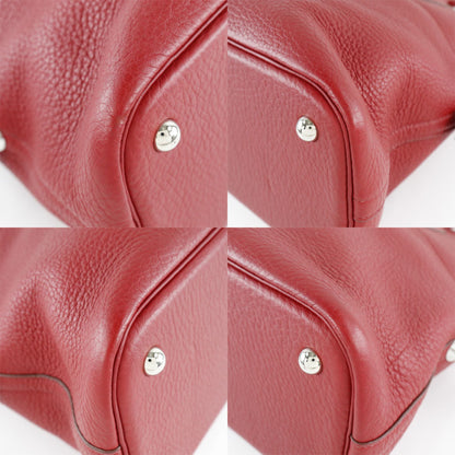 Hermès Red Leather Bolide