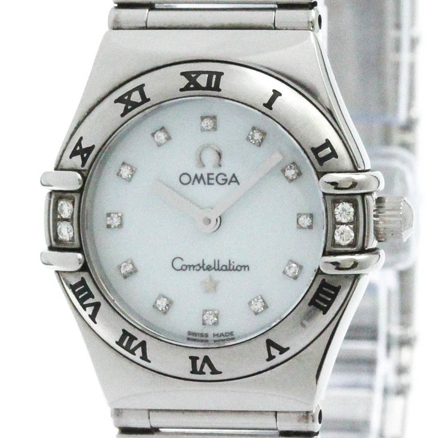 Omega Constellation Mini Diamond Watch
