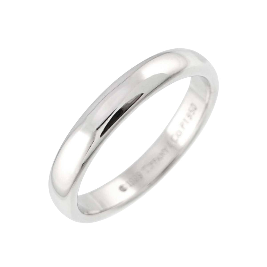Tiffany & Co. Classic Wedding Band Plain Platinum