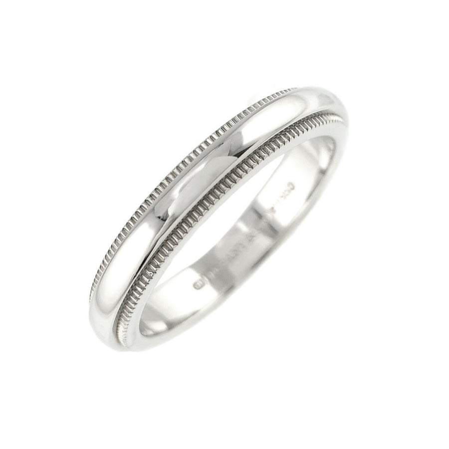 Tiffany & Co. Platinum Wedding Band Milgrain