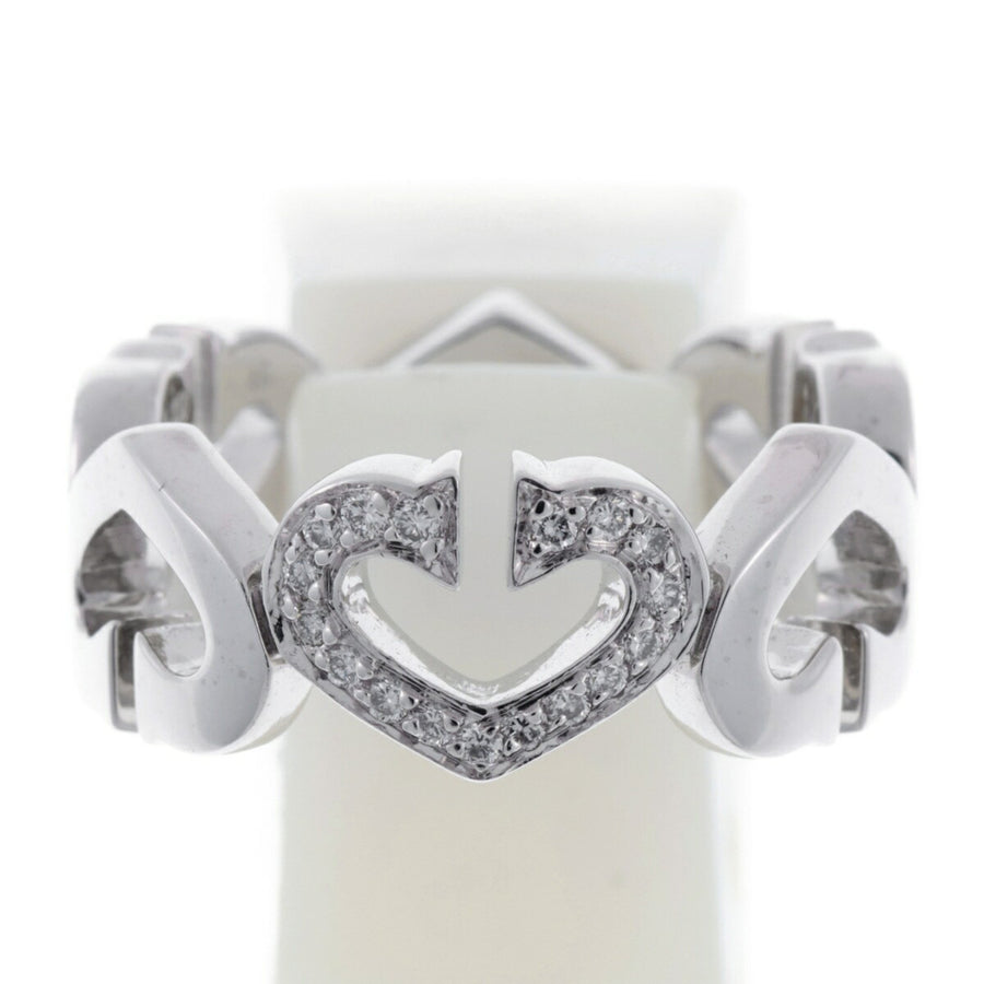 Cartier Interlocking Hearts Diamond Ring
