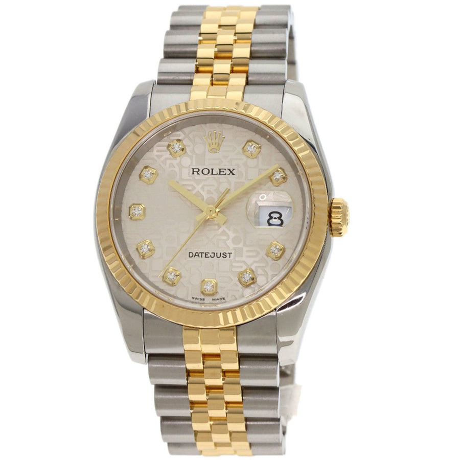 Rolex Datejust Diamond Dial Watch