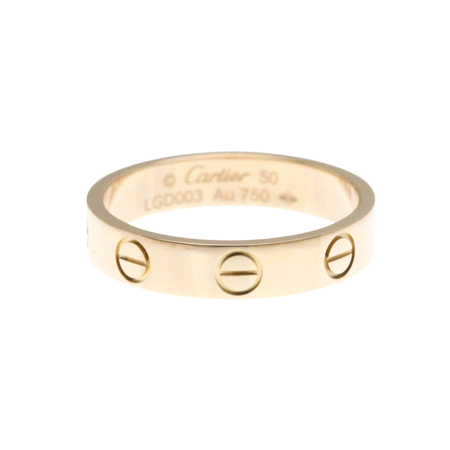 Cartier Love Ring Screw Design