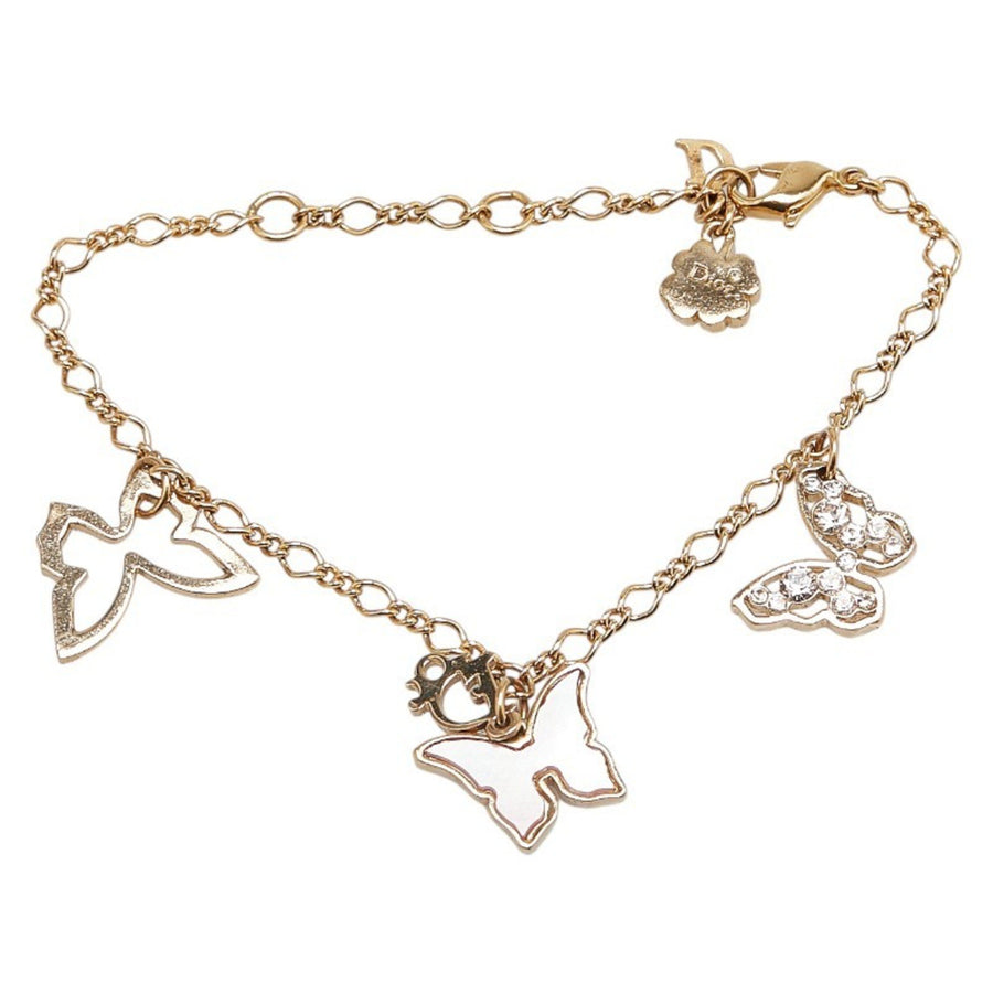 Dior Butterfly Charm Bracelet