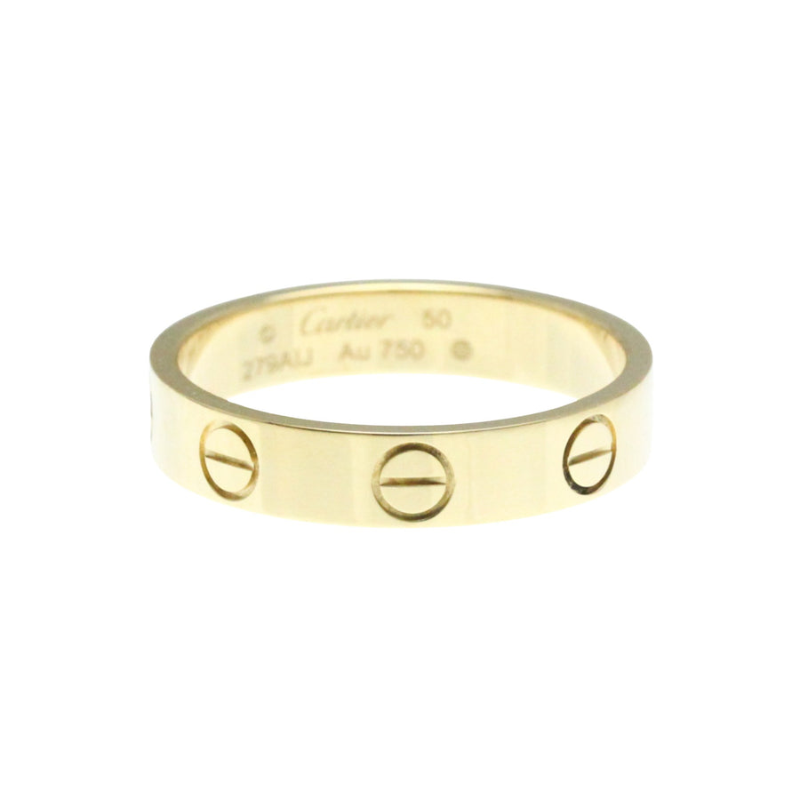 Cartier Love Ring Screw Motif