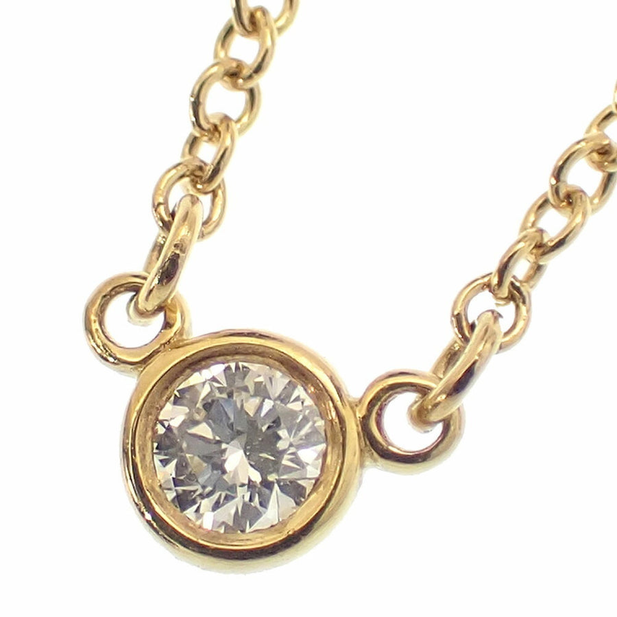 Tiffany & Co. Bezet Diamond Pendant Necklace