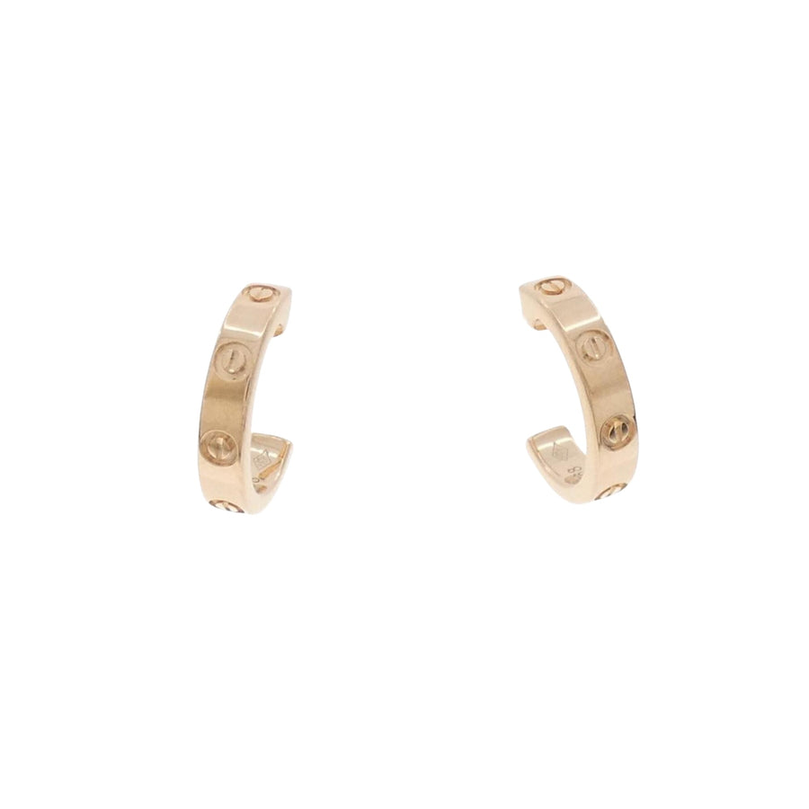 Cartier Love HalfHoop Earrings