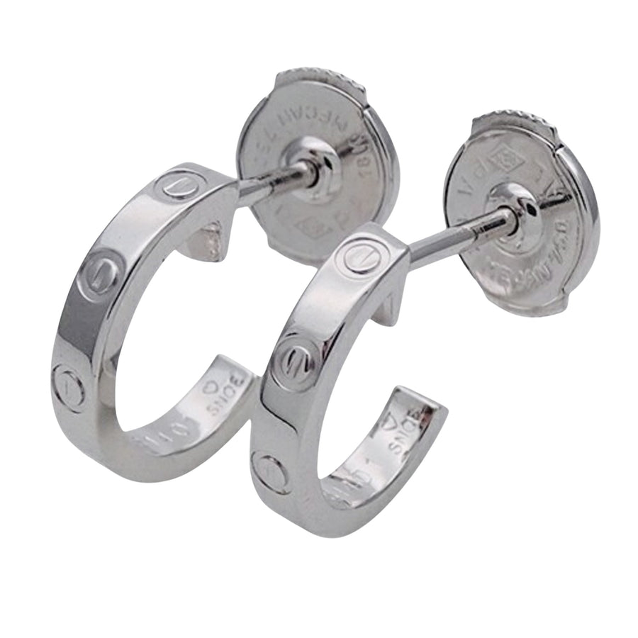 Cartier Love Earrings Screw Design