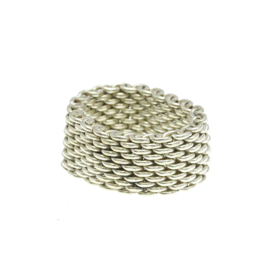 Tiffany & Co. Atlas Ring Woven Design