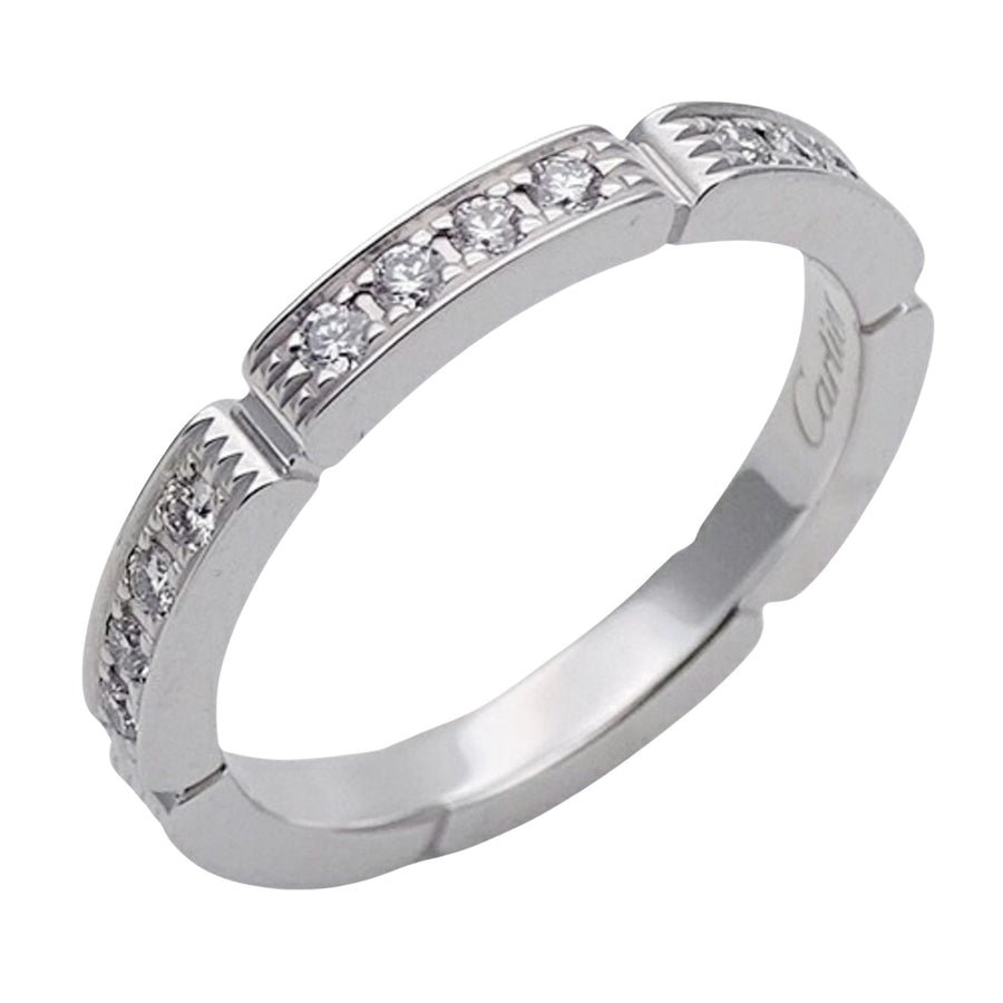 Cartier Platinum Diamond Wedding Band