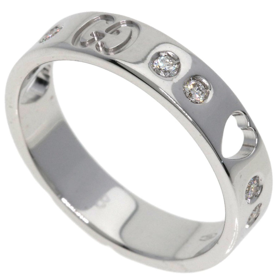 Gucci Diamond Heart CutOut Ring