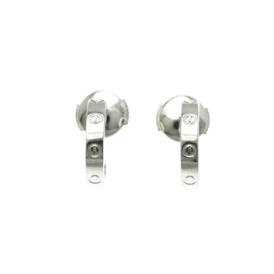 Cartier Love Half Hoop Earrings