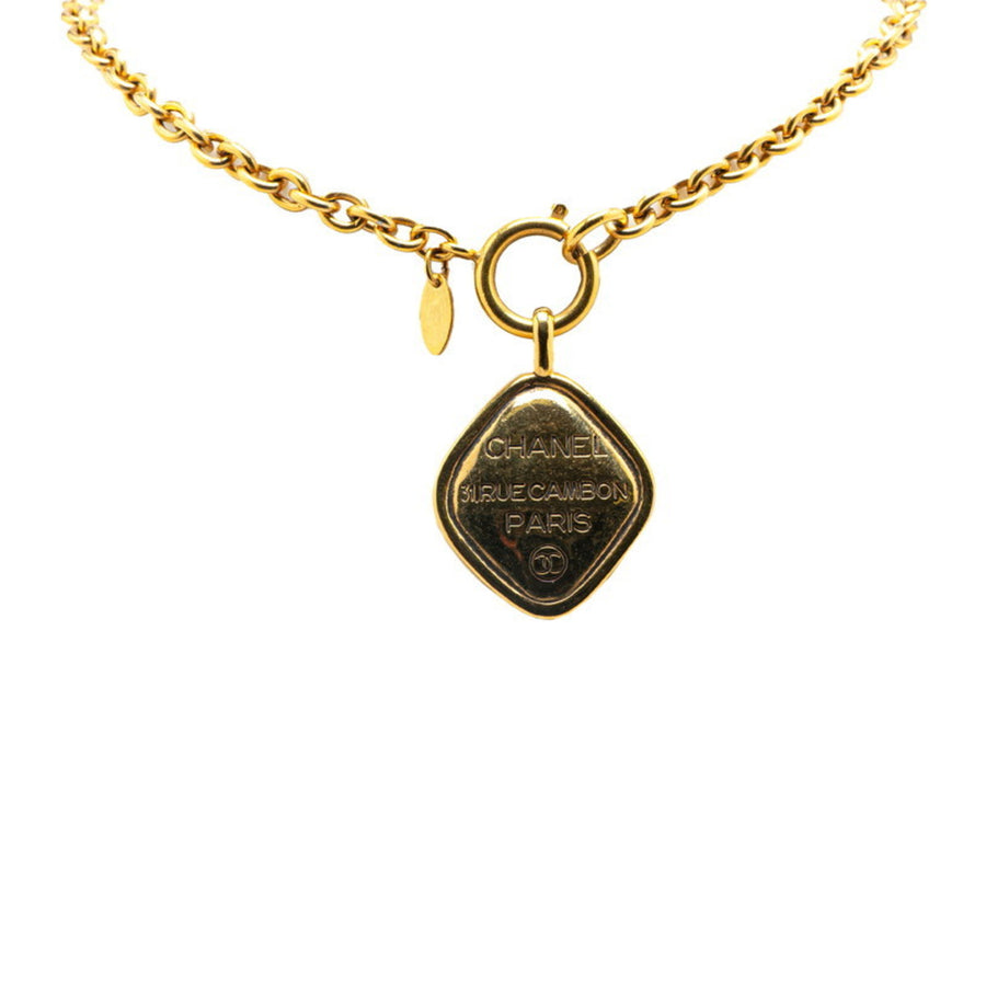 Chanel Chain Necklace with Charm