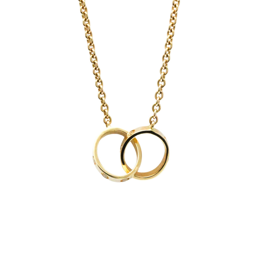 Cartier Interlocking Circles Pendant Necklace