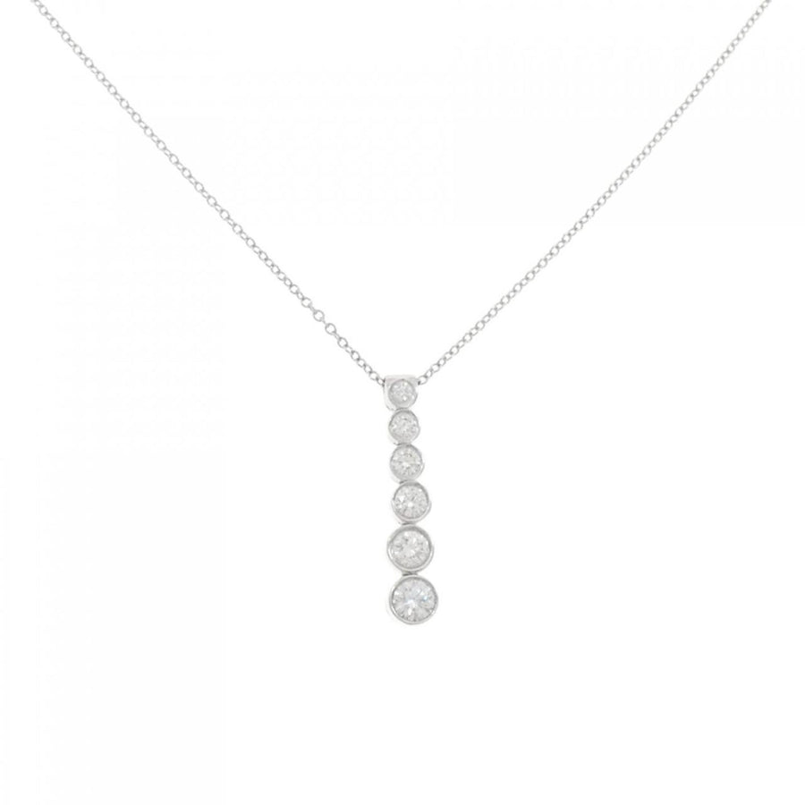 Tiffany & Co. FiveStone Diamond Pendant Necklace
