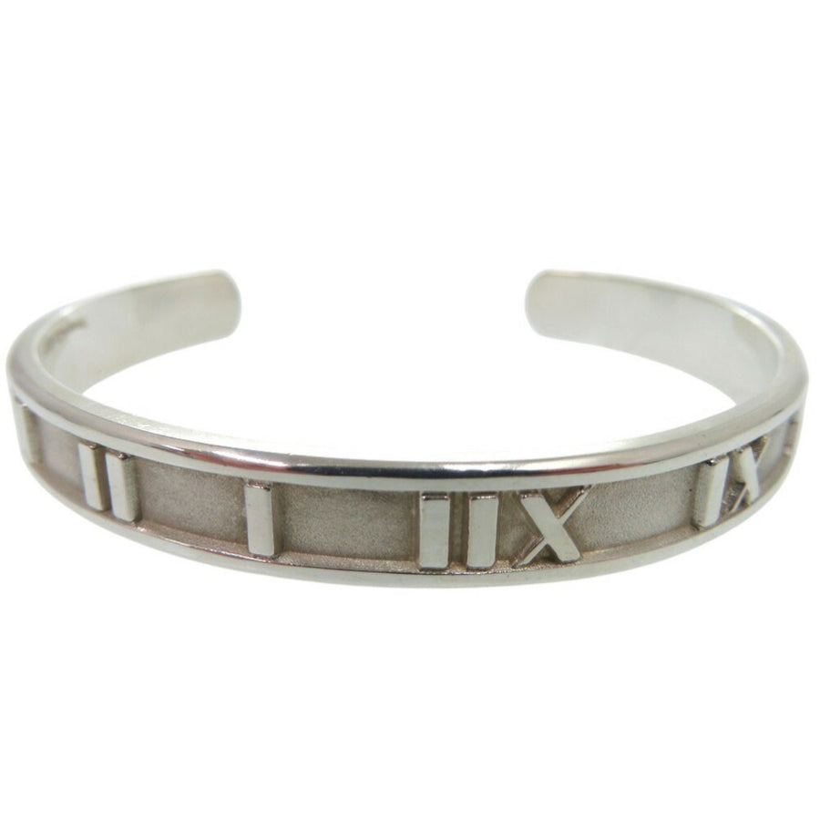 Tiffany & Co. Atlas Cuff Bracelet Roman Numerals