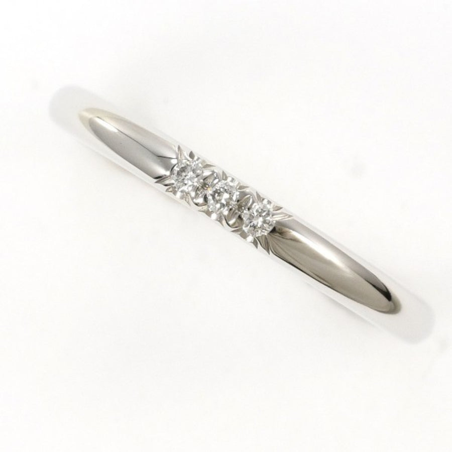 Tiffany & Co. ThreeStone Platinum Band
