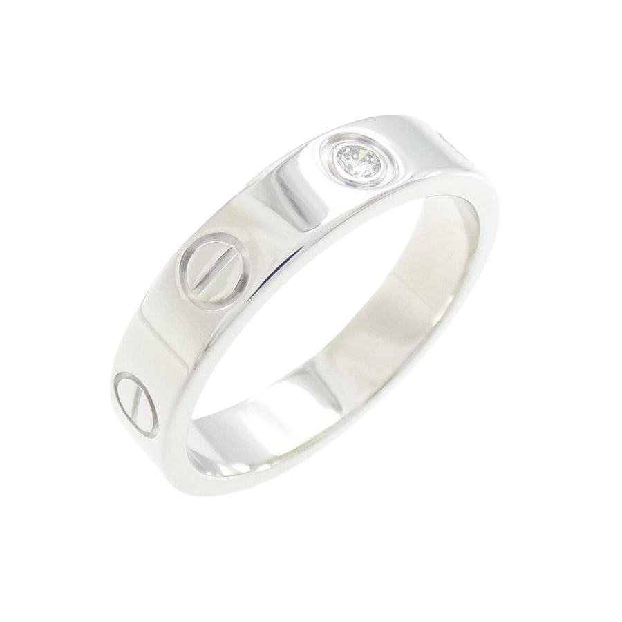 Cartier Love Ring Platinum Diamond
