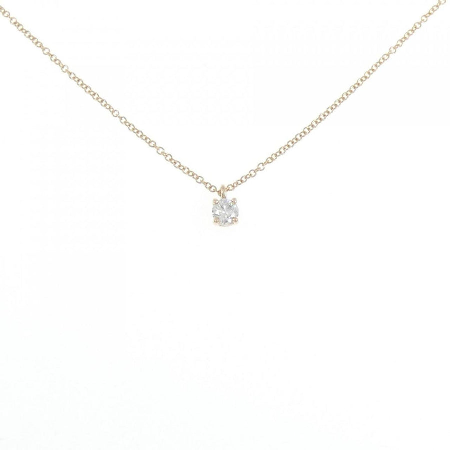 Tiffany & Co. Diamond Solitaire Pendant Necklace