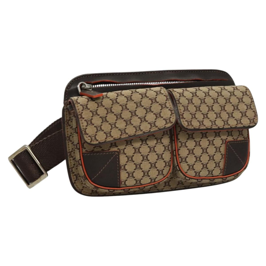 Celine Monogram Belt Bag Multiple Pockets