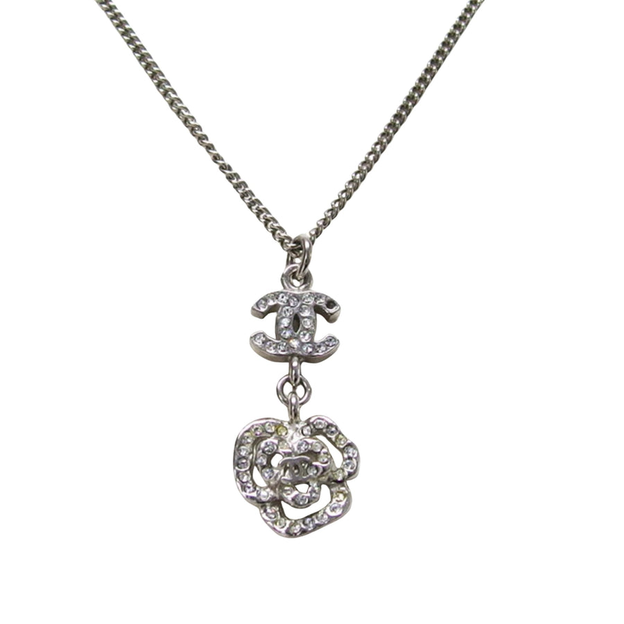 Chanel Chanel Rose Pendant Necklace